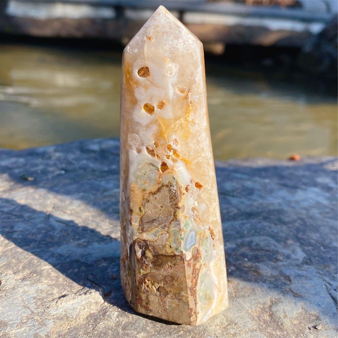 ゴールド　アメジスト 天然希少カラー　水晶原石　クォーツ　黄水晶