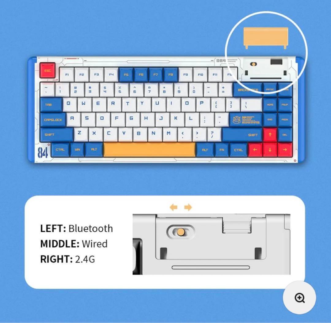 キーボード Dustsilver Robot Taisen 75 keyboard