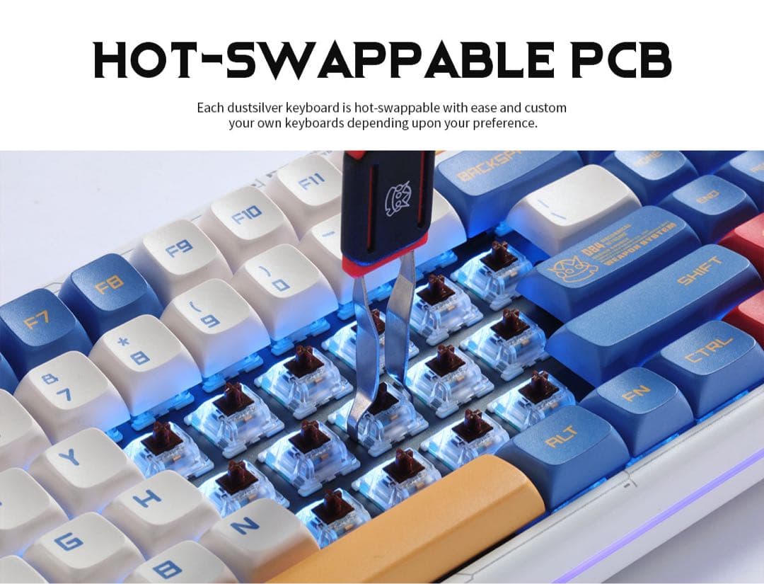 キーボード Dustsilver Robot Taisen 75 keyboard