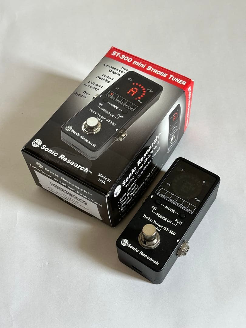 ギター Sonic Research ST-300 Mini Turbo Tuner