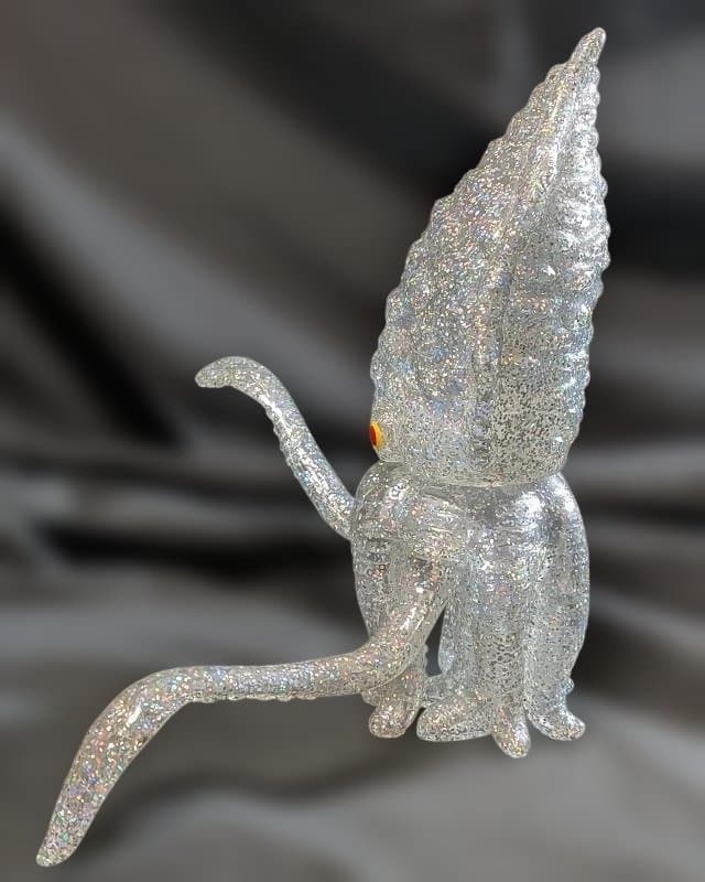 ゲゾラ「決戦！南海の大怪獣」登場怪獣（マルサン）銀ラメ版 ソフビフィギュア