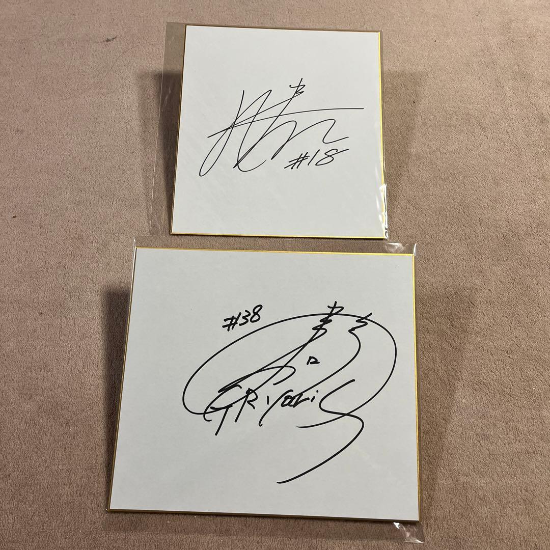 ラリージャパン　勝田貴元親子直筆サイン