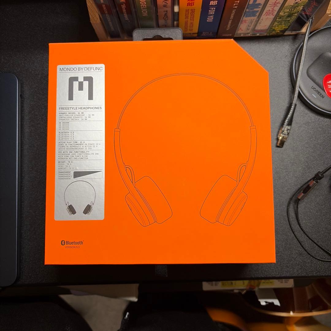 Mondo Freestyle Headphones オレンジ