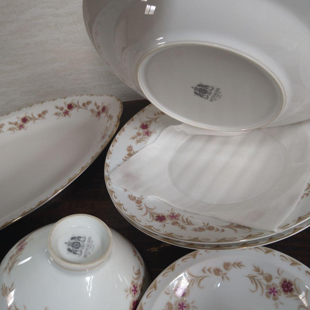 貴重！三越　MITSUKOSI MEITO 名陶硬質陶器 洋和食器セット