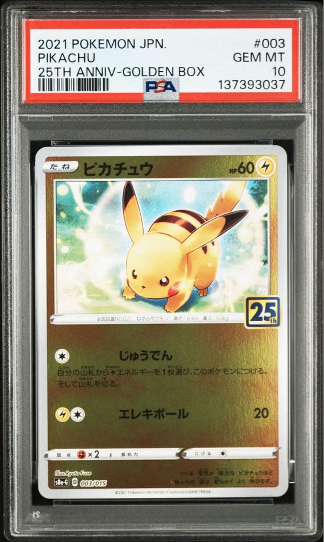 【PSA10連番】ピカチュウ　ライチュウ　25th（送料込、匿名配送）