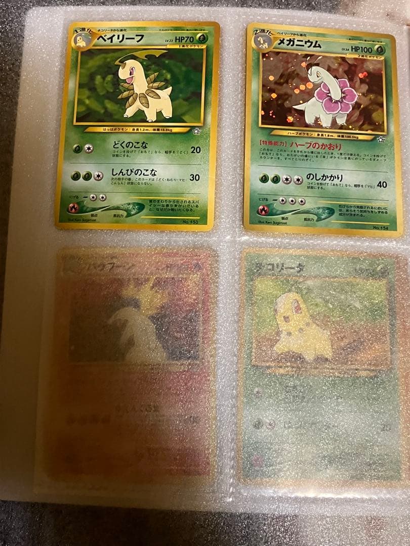 ポケモンカードセット（ワニノコ等）　旧裏カード27枚セット