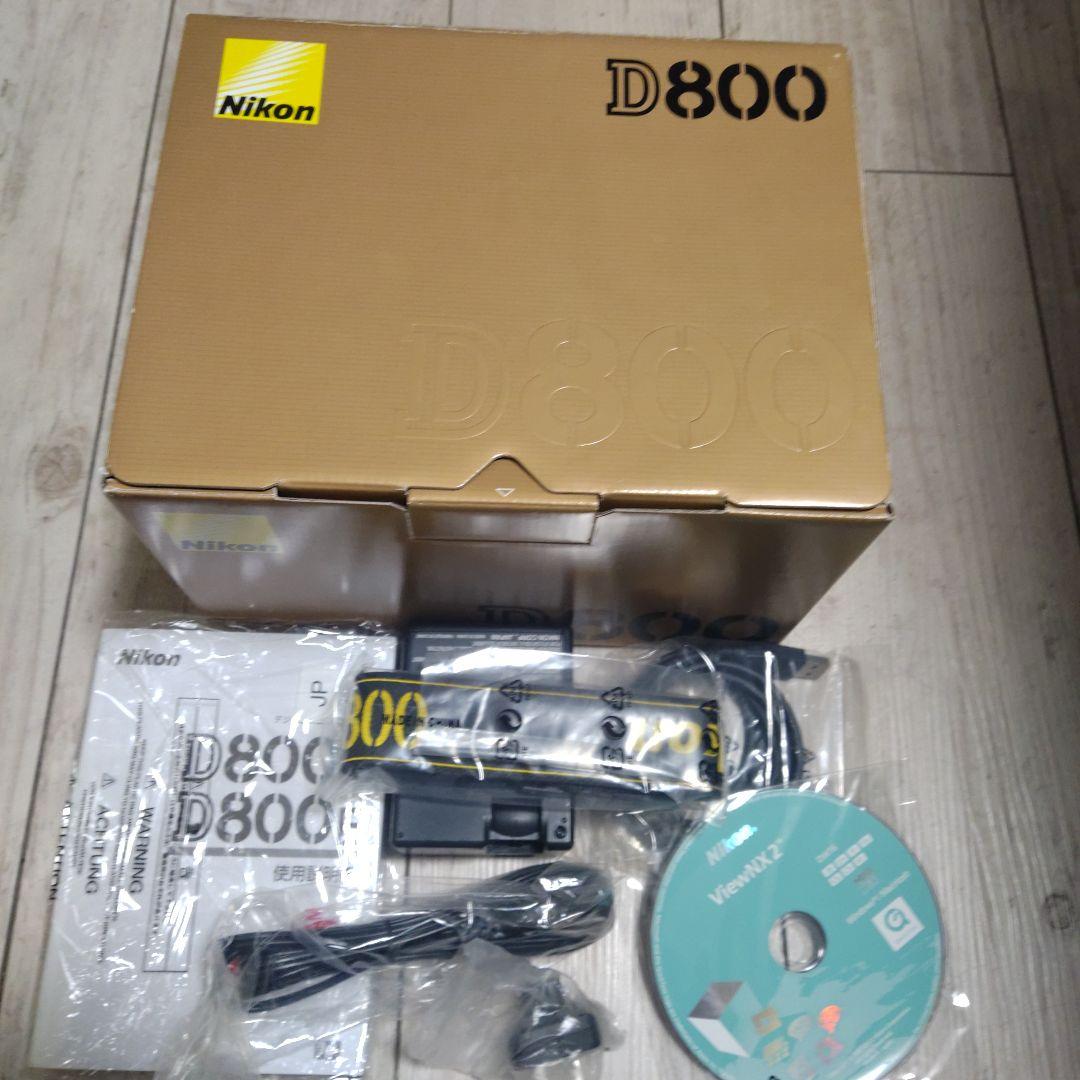 ★極美品★Nikon D800 デジタル一眼レフカメラ ボディショット数5450