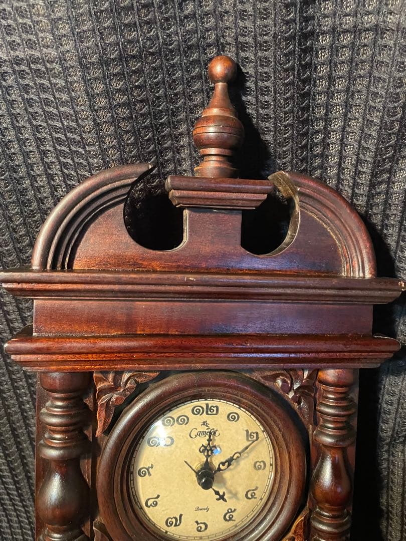 Commodore ビンテージ木製掛時計