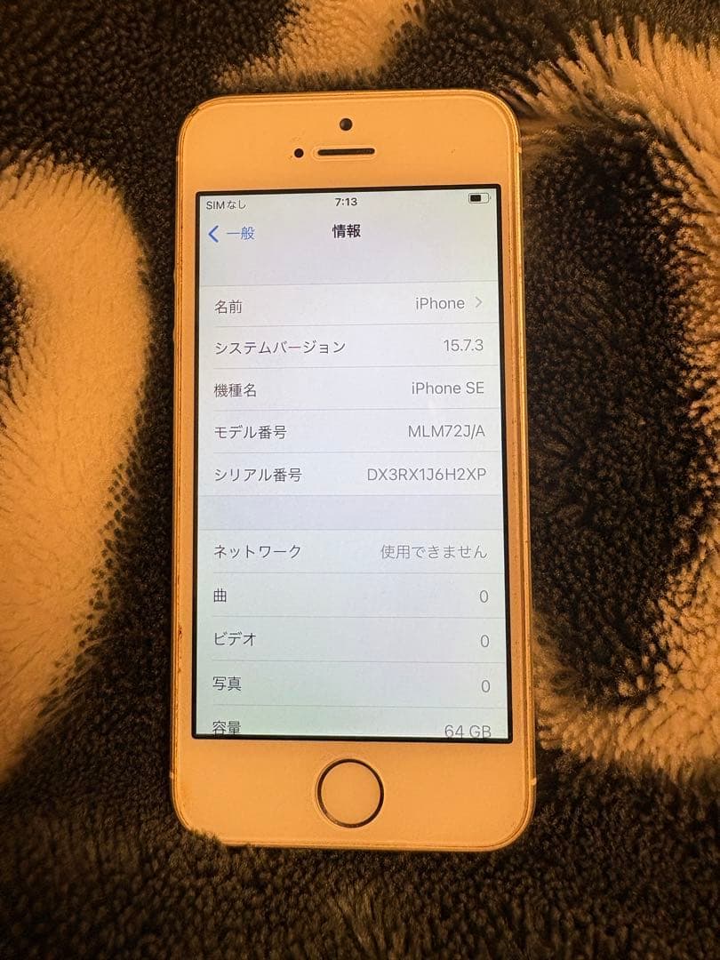 Apple iPhone SE 第一世代 64GB
