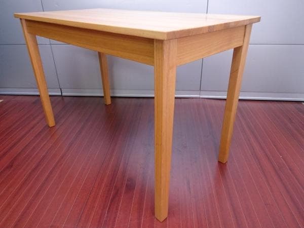 無印良品 タモ材 デスク 引出し付