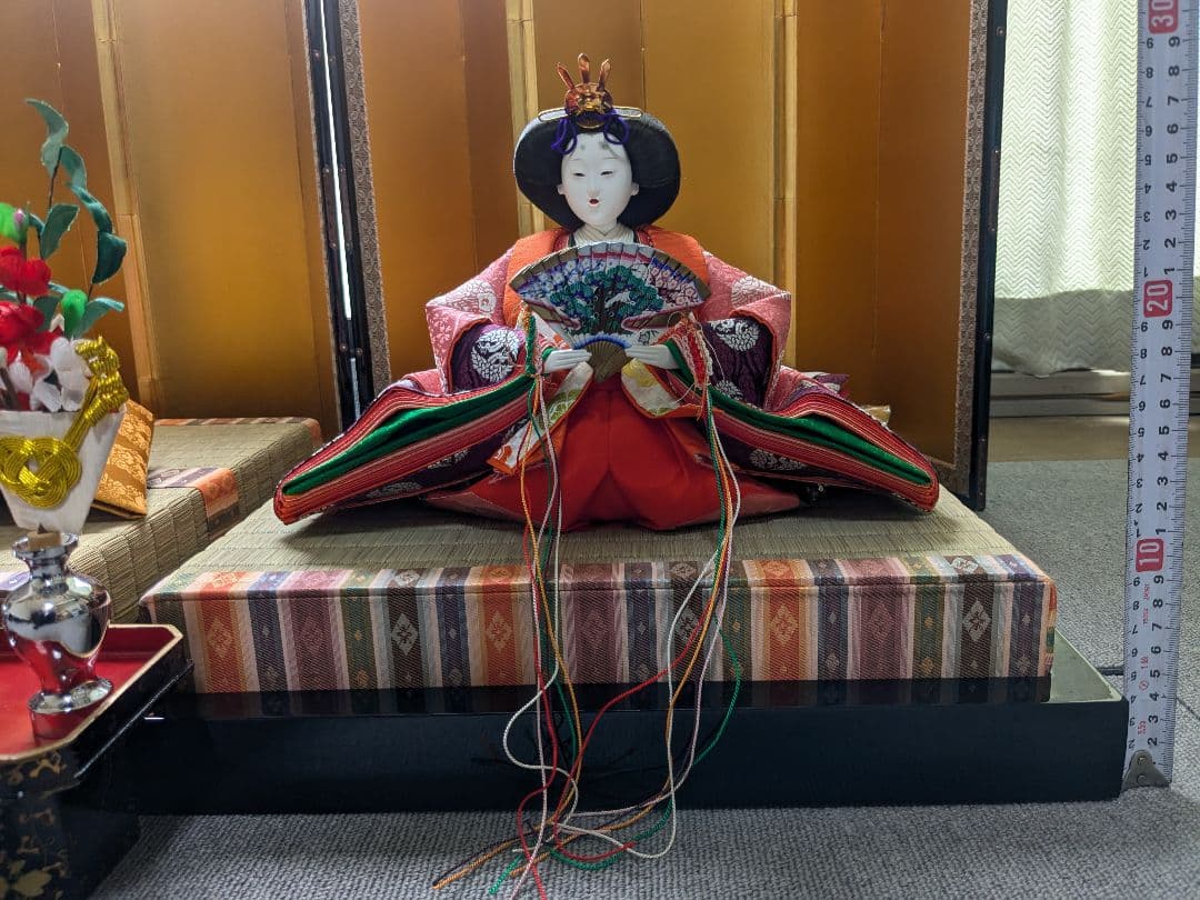 大橋弌峰作 有職 京雛人形