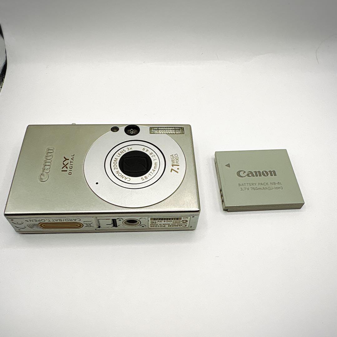 【動作確認】canon ixy digital 10 デジカメ　コンデジ　レトロ