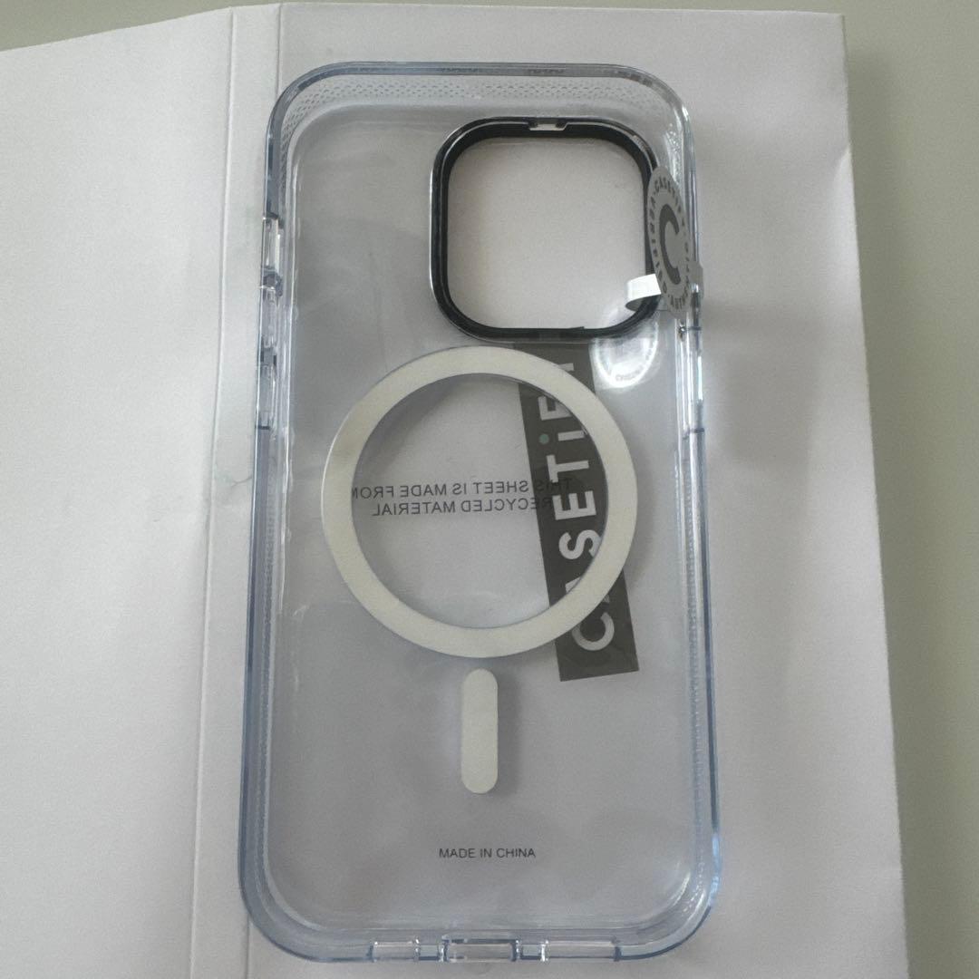 iPhoneアクセサリー casetify iPhone14pro clear case