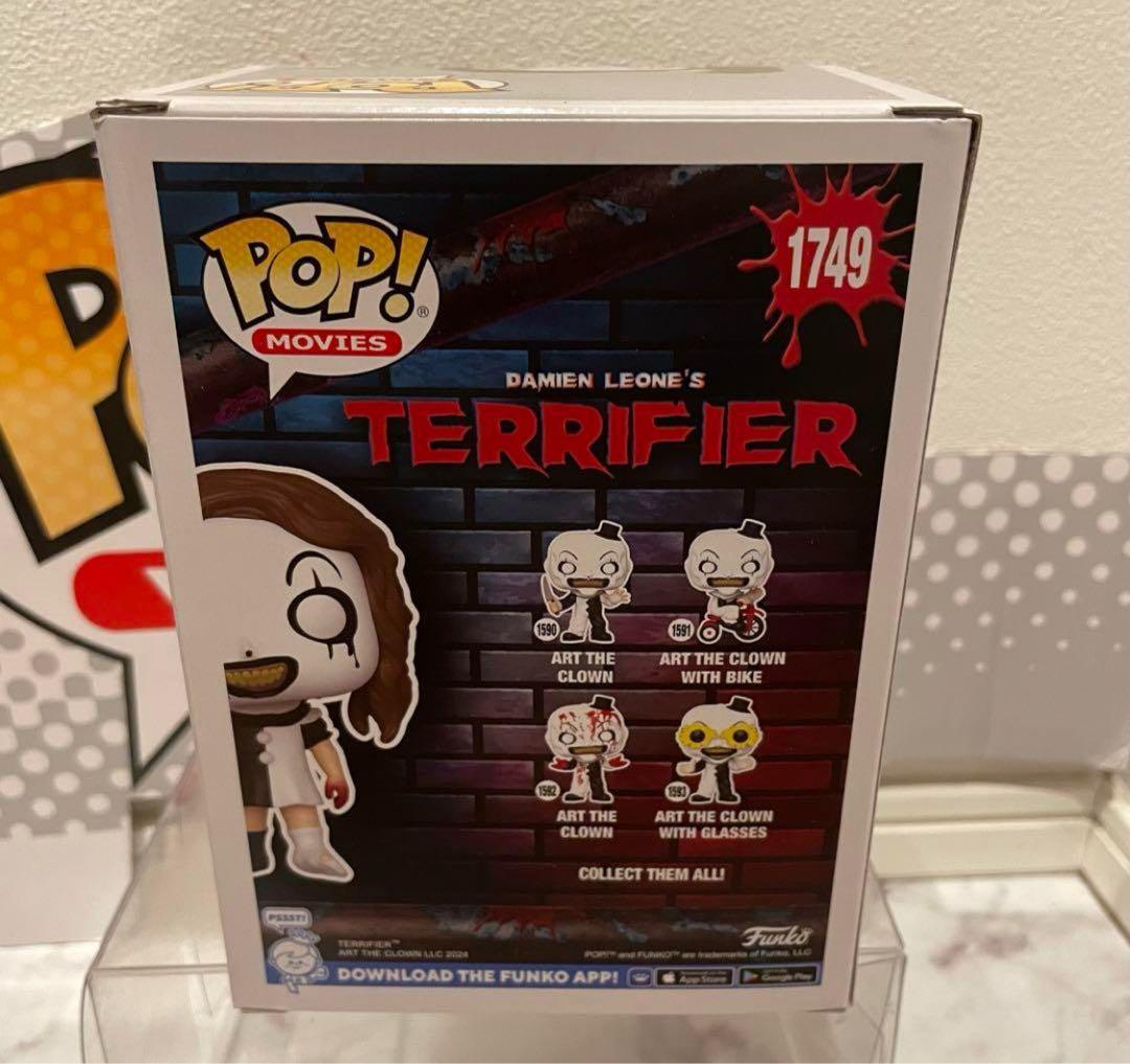レアFUNKO POP! テリファー　アートザクラウン　リトルパールガール　蓄光