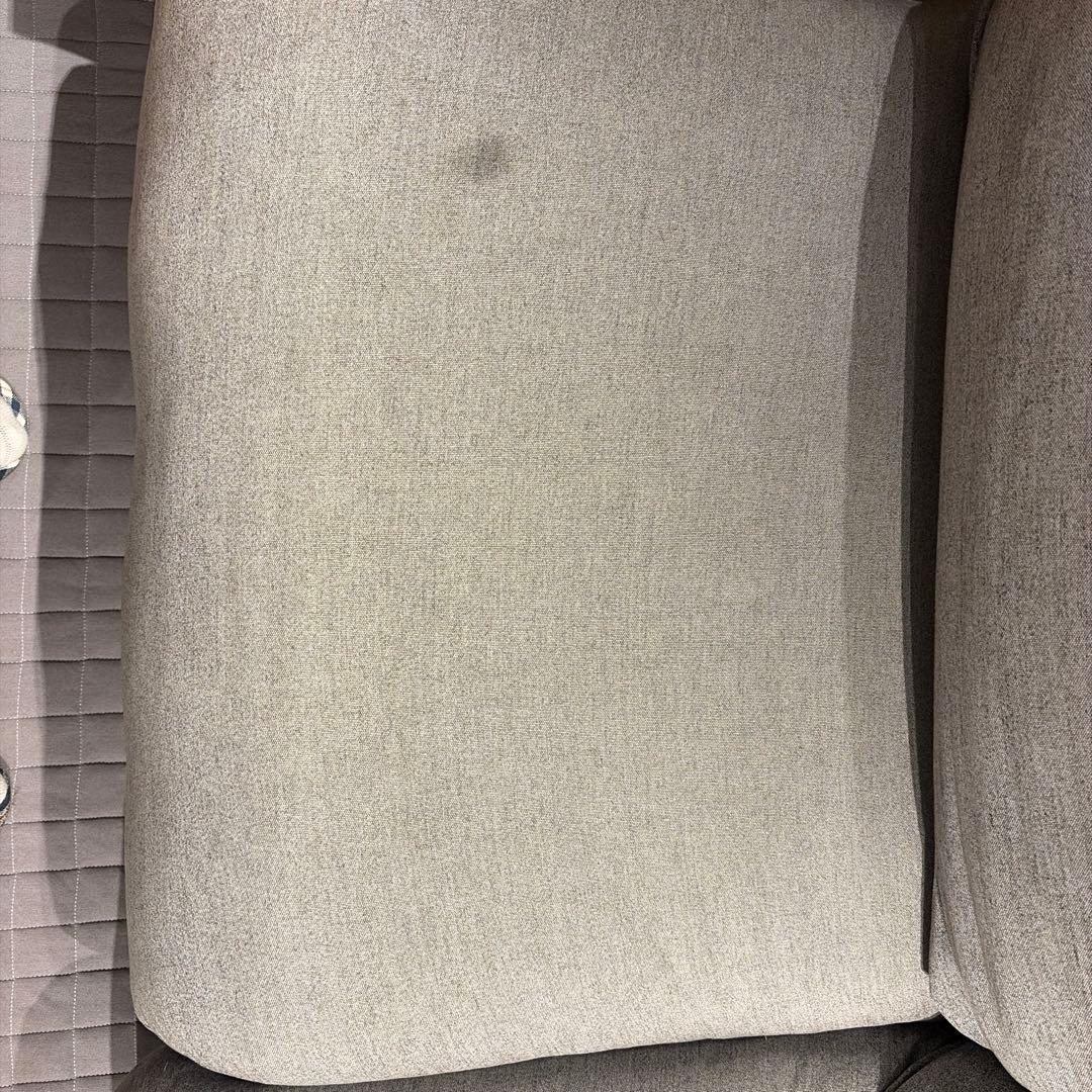 無印良品　ウレタンポケットコイルソファ２．５シーター（グレー）