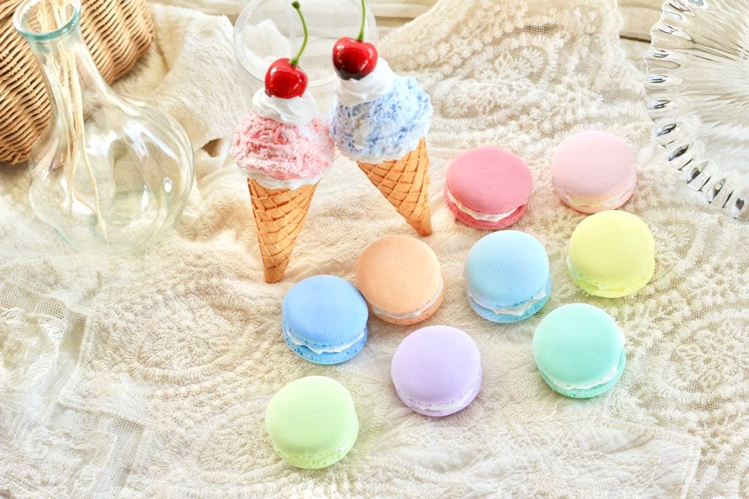 参考画像 クレイアイス フェイクスイーツ アイスクリーム