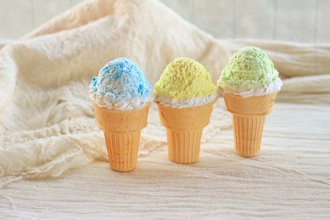 参考画像 クレイアイス フェイクスイーツ アイスクリーム