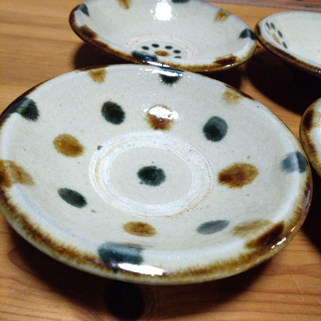 専用です　やちむん　菅原謙　ワンブー　小鉢　4枚セット　15.5cm 5寸強