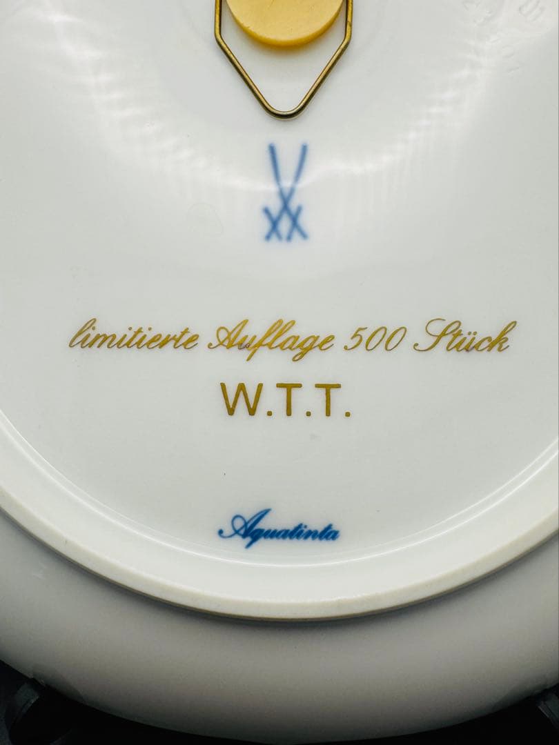 【世界限定500】✨希少✨マイセン 兎 1999 イヤープレート