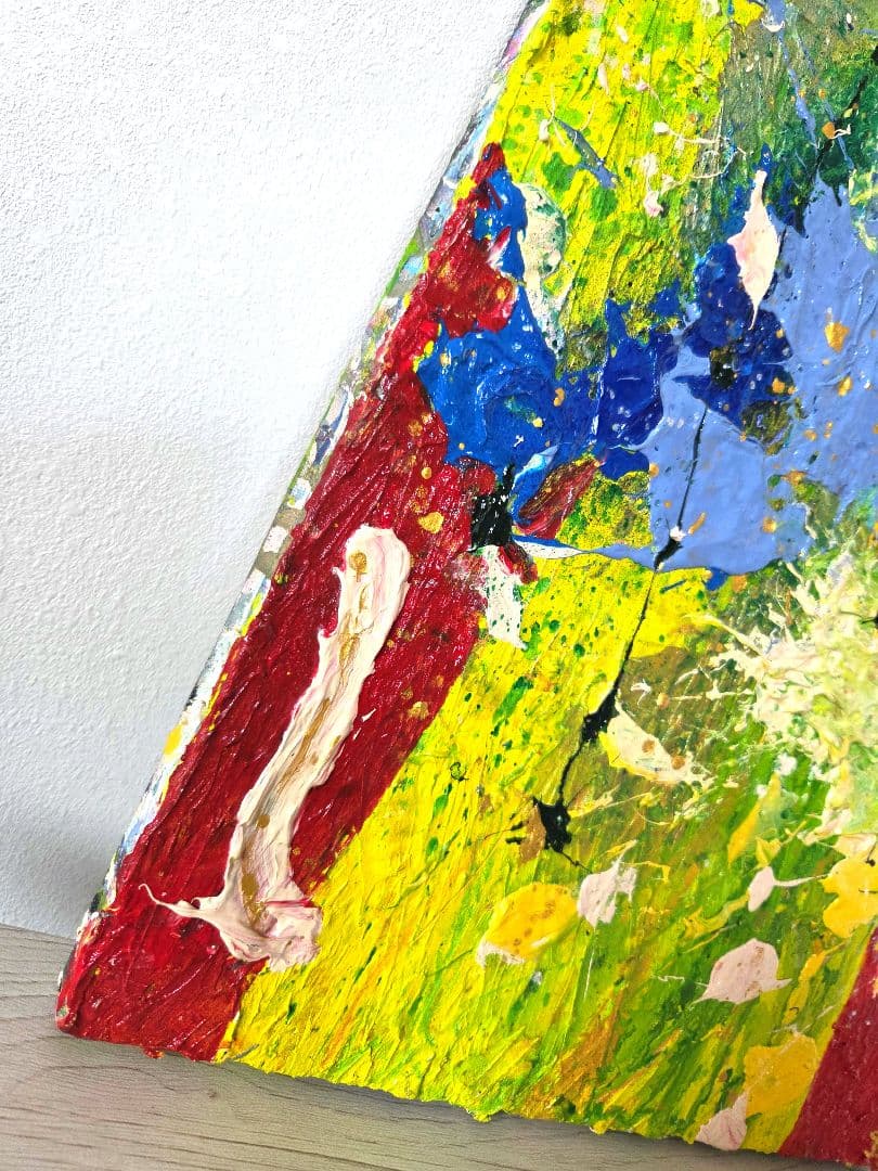 エネルギー 絵画「いつか絶対に触れる」猫 動物 芸術 アート 作品 原画 真作