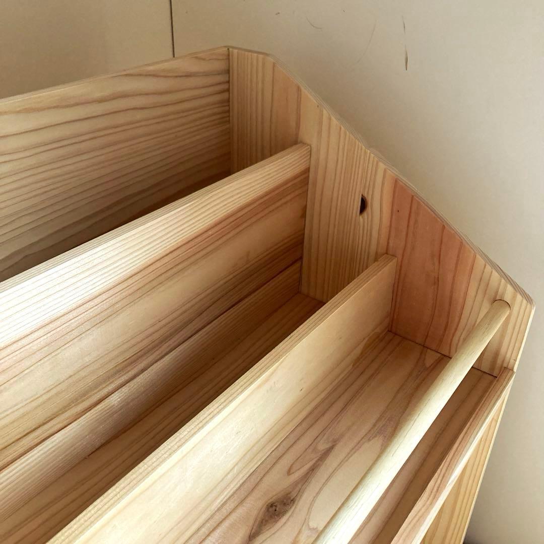 本棚　絵本棚　ブックラック　マガジンラック　ハンドメイド