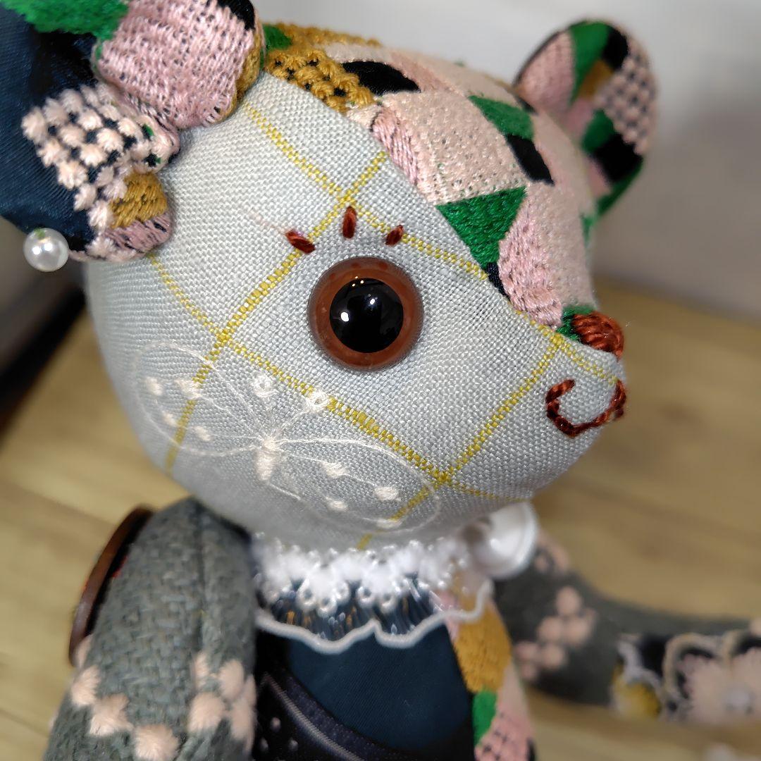 ミナペルホネン＊ハンドメイド＊ぬいぐるみ＊テディベア＊51
