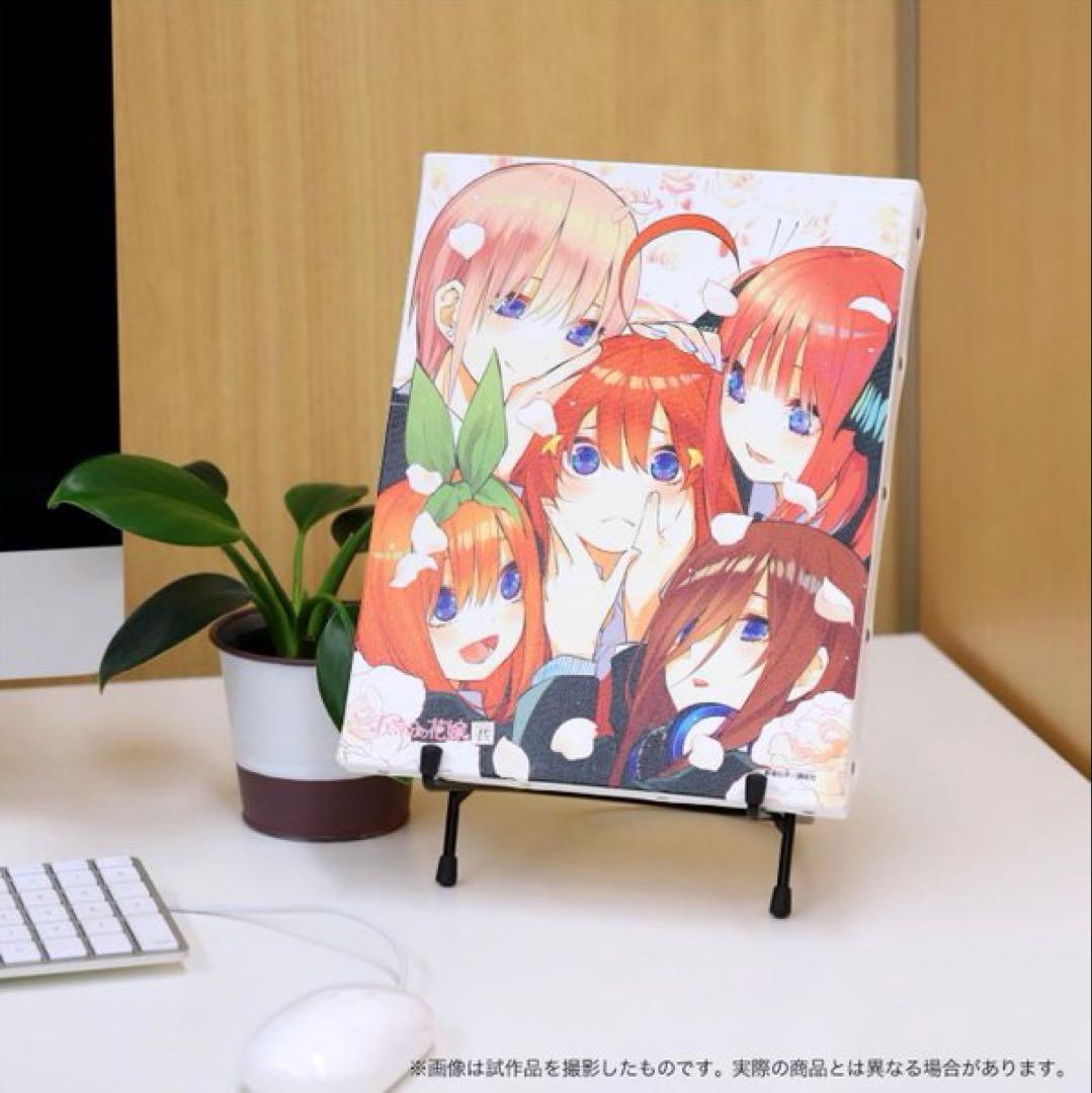 新品未開封 五等分の花嫁展 キャンバスボード A D