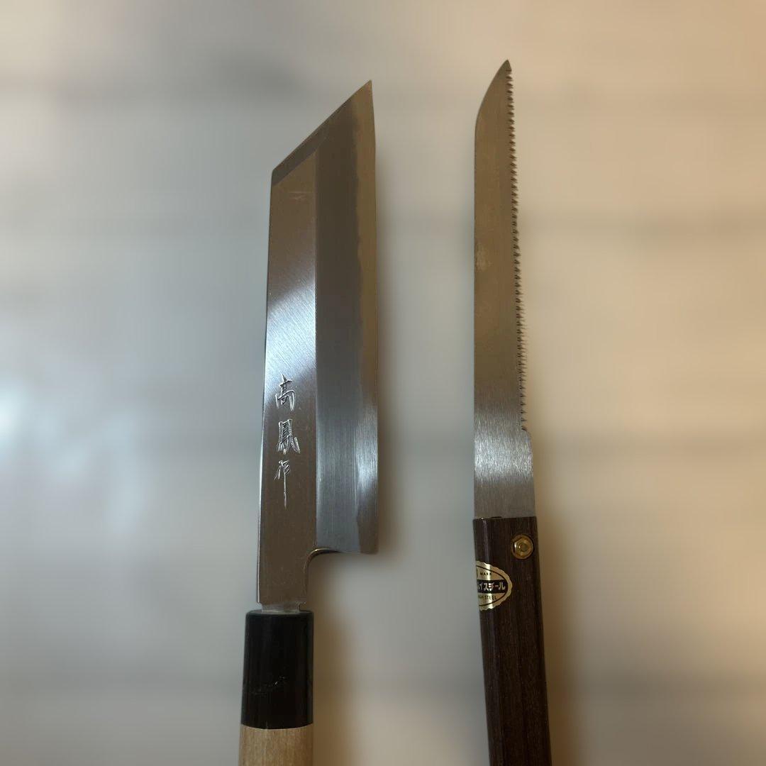 ムキモノセット　飾り切り　包丁　彫刻刀セット