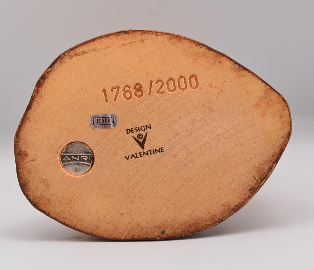 道を見つける　アンリ　ANRI　No.2　木彫り人形　イタリア　17ｃｍ　限定品