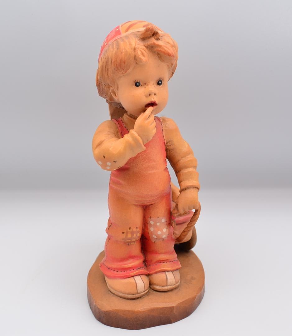 道を見つける　アンリ　ANRI　No.2　木彫り人形　イタリア　17ｃｍ　限定品
