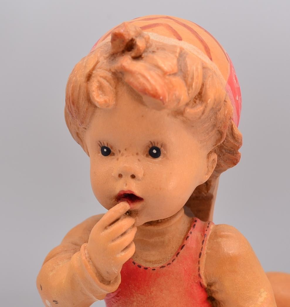 道を見つける　アンリ　ANRI　No.2　木彫り人形　イタリア　17ｃｍ　限定品