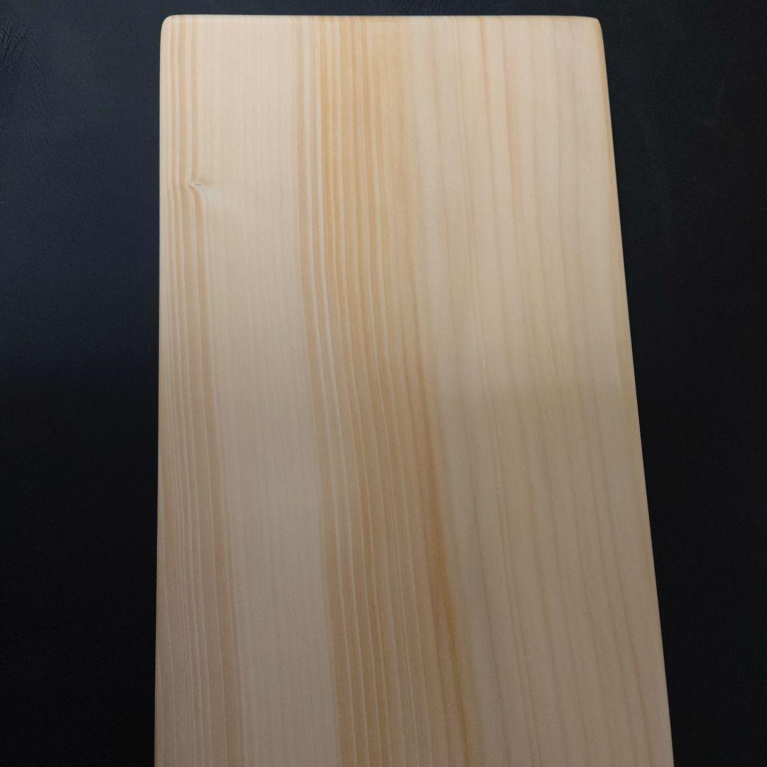 銀杏まな板　『柾目』