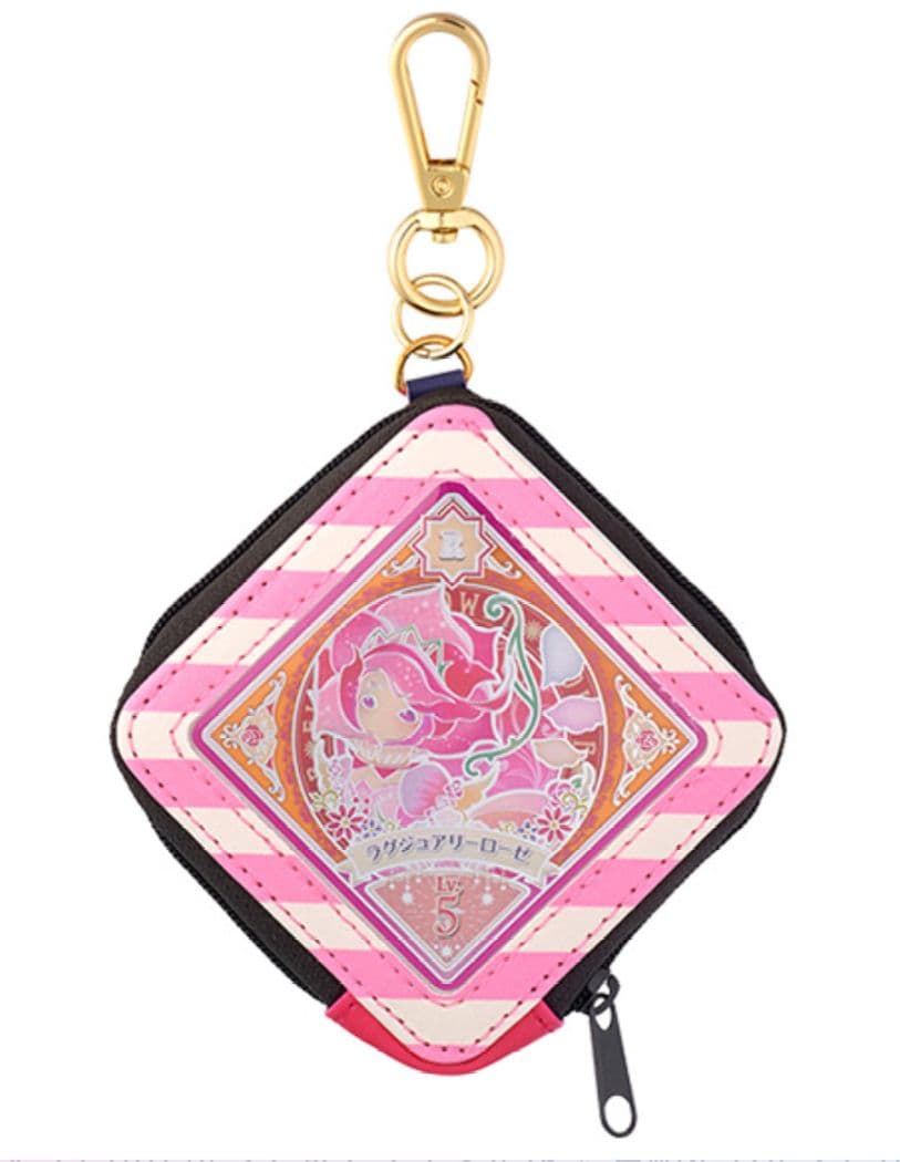 9987☆アイカツプラネット スイングコレクションポーチセット 陽 明咲 ローズ