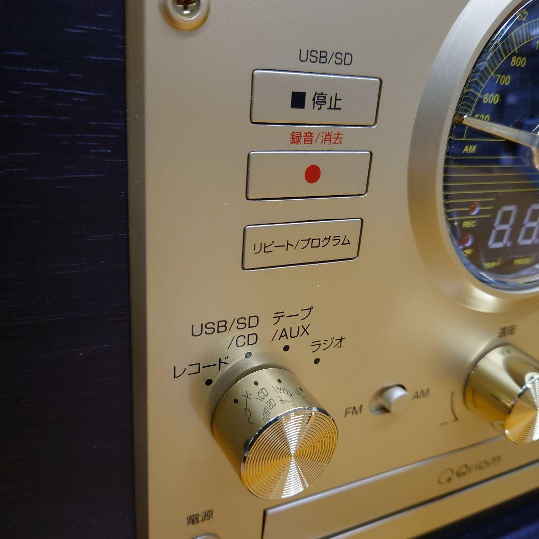 ■■【美品】YAMAZEN　MRP-M100CR マルチレコードプレーヤー