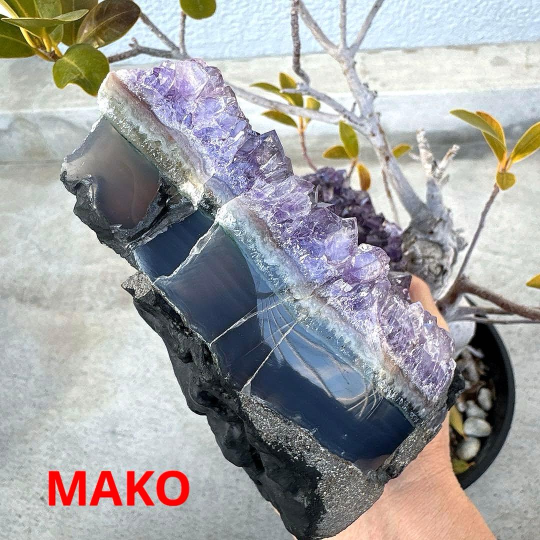 M1905☆アメジストクラスター1.8Kg☆ウルグアイ産☆N60202-A