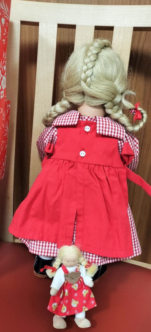 ケテクルーゼ人形☆ドイツ製☆34センチ☆人毛