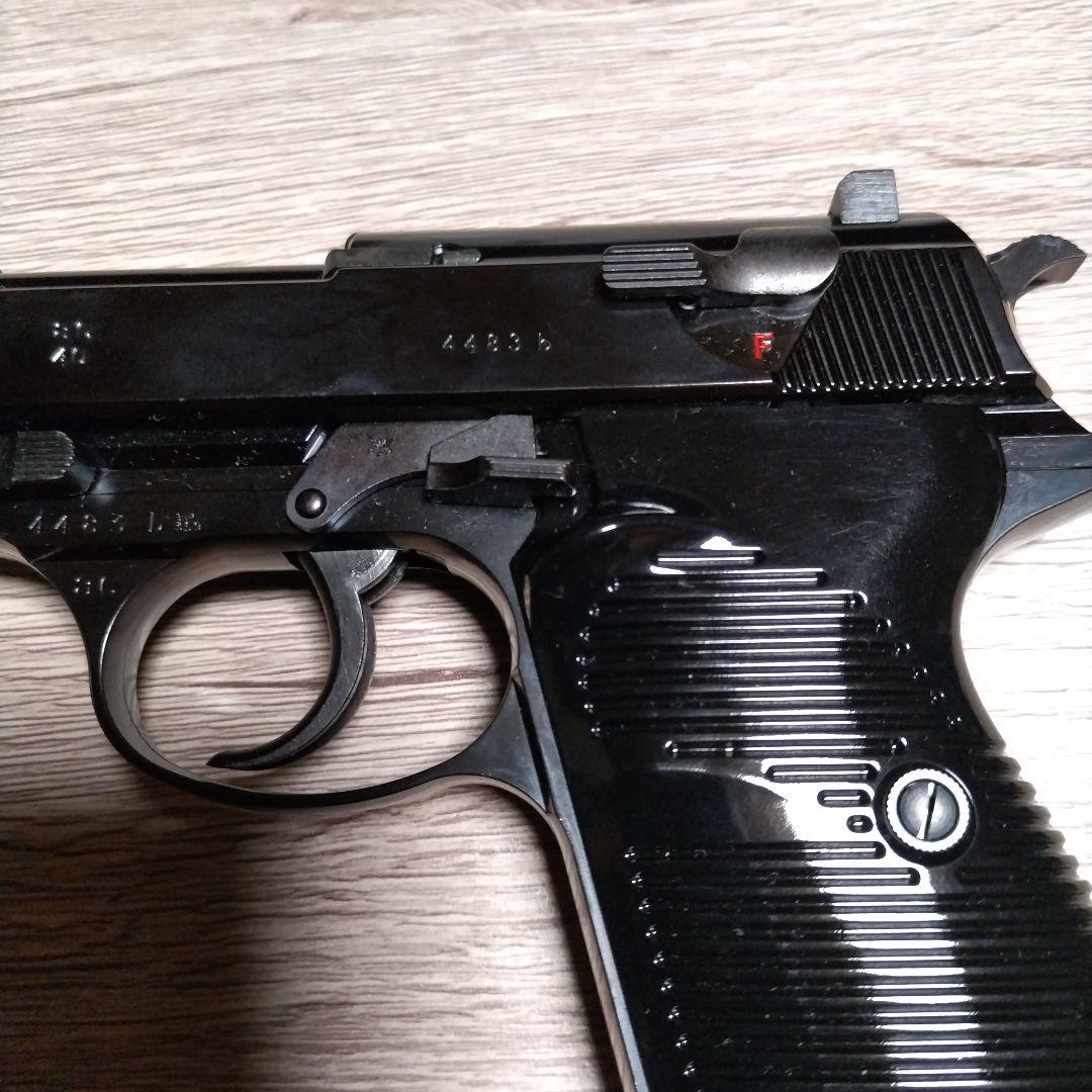 マルゼンワルサーｐ38ガスガンAC40ブラックメタル