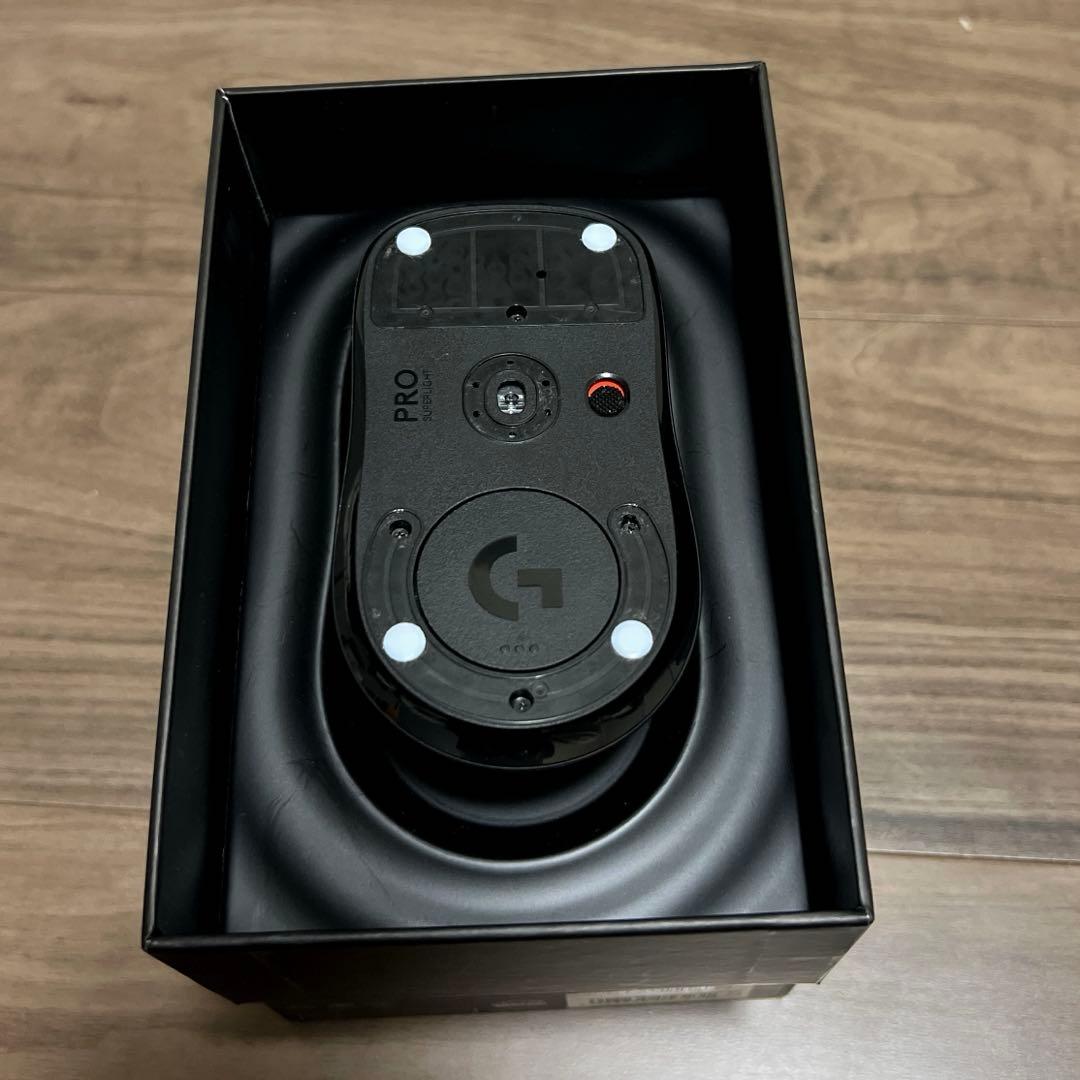 Logicool G Pro x SuperLight 黒 美品　付属品あり