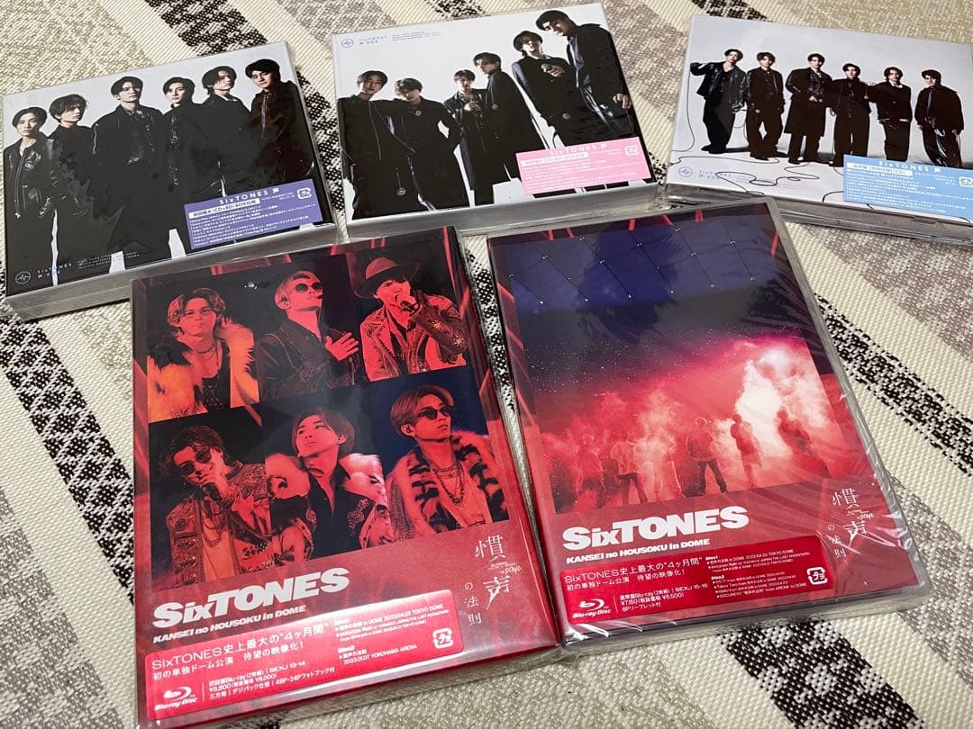SixTONES 声CD+特典・慣声の法則in DOME DVD・グッズのセット