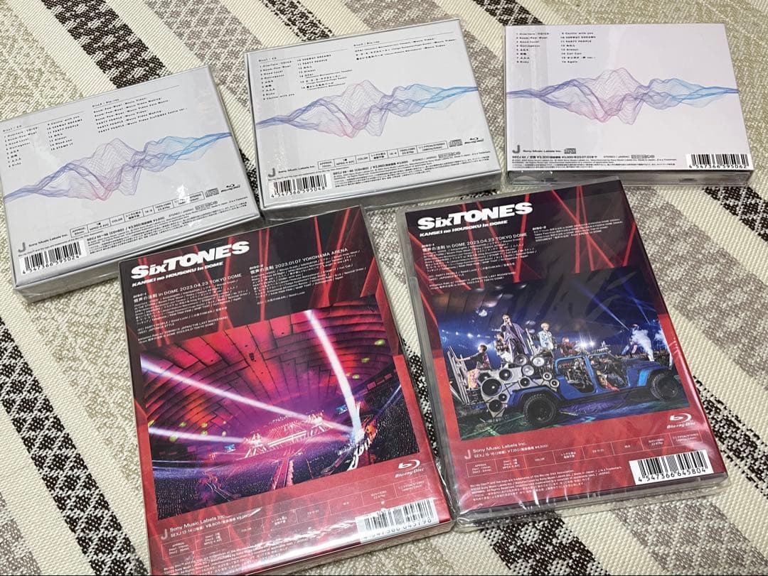 SixTONES 声CD+特典・慣声の法則in DOME DVD・グッズのセット