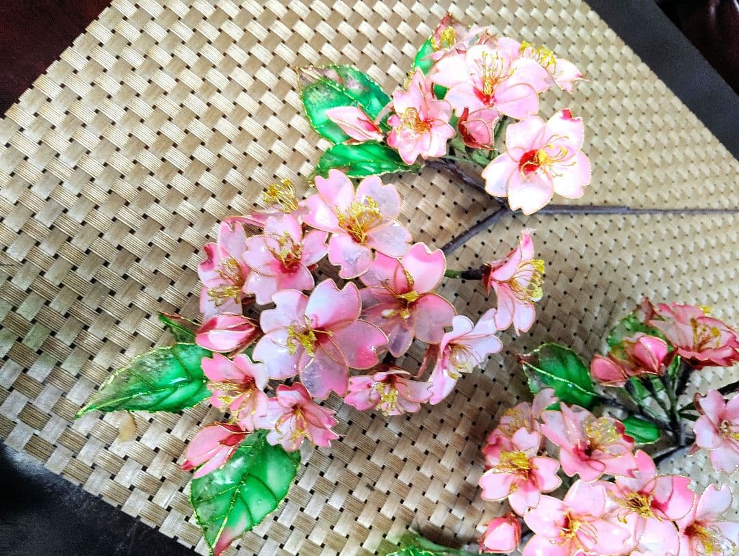 ネム　アメリカンフラワー花瓶付き紫陽花