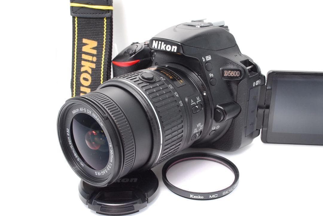 ✨初心者さんでもプロ級に✨Nikon D5600 ニコン✨ダブルレンズ✨カメラ