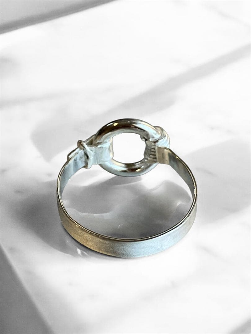 ハンドメイド　シルバーリング　14号　Charch jewelry