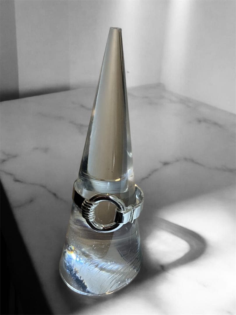 ハンドメイド　シルバーリング　14号　Charch jewelry