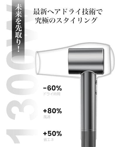ドライヤー【2026進化モデル・20ｓ速乾】大風量 高速ヘアドライヤー 2億CH