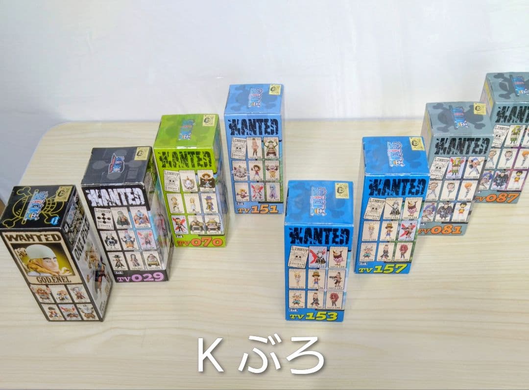 ワンピース プライズフィギュア WCF 【FAVセレクション】8種セット