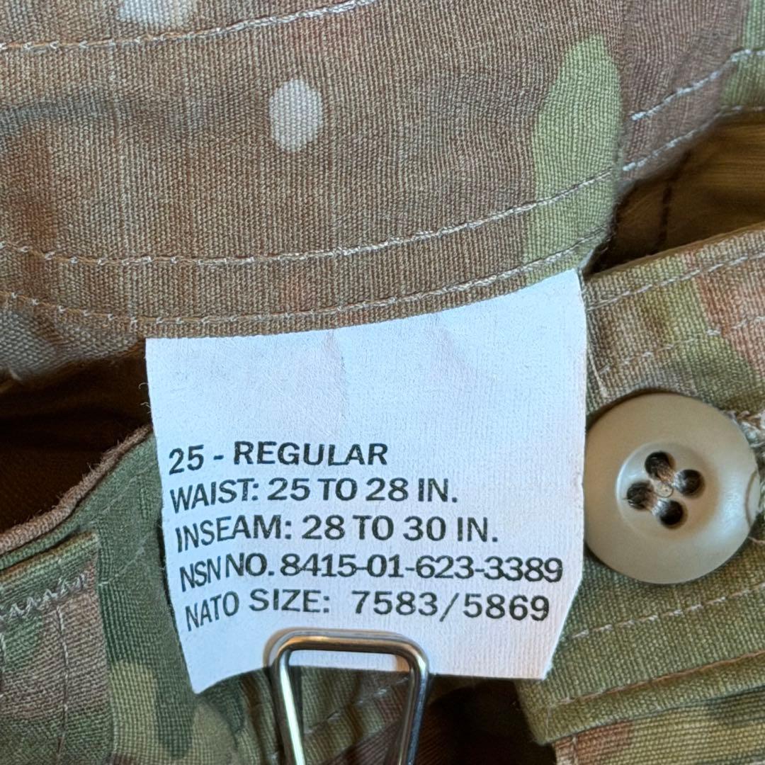 米軍実物 ACU レディース トラウザー 25-REGULAR スコーピオンW2