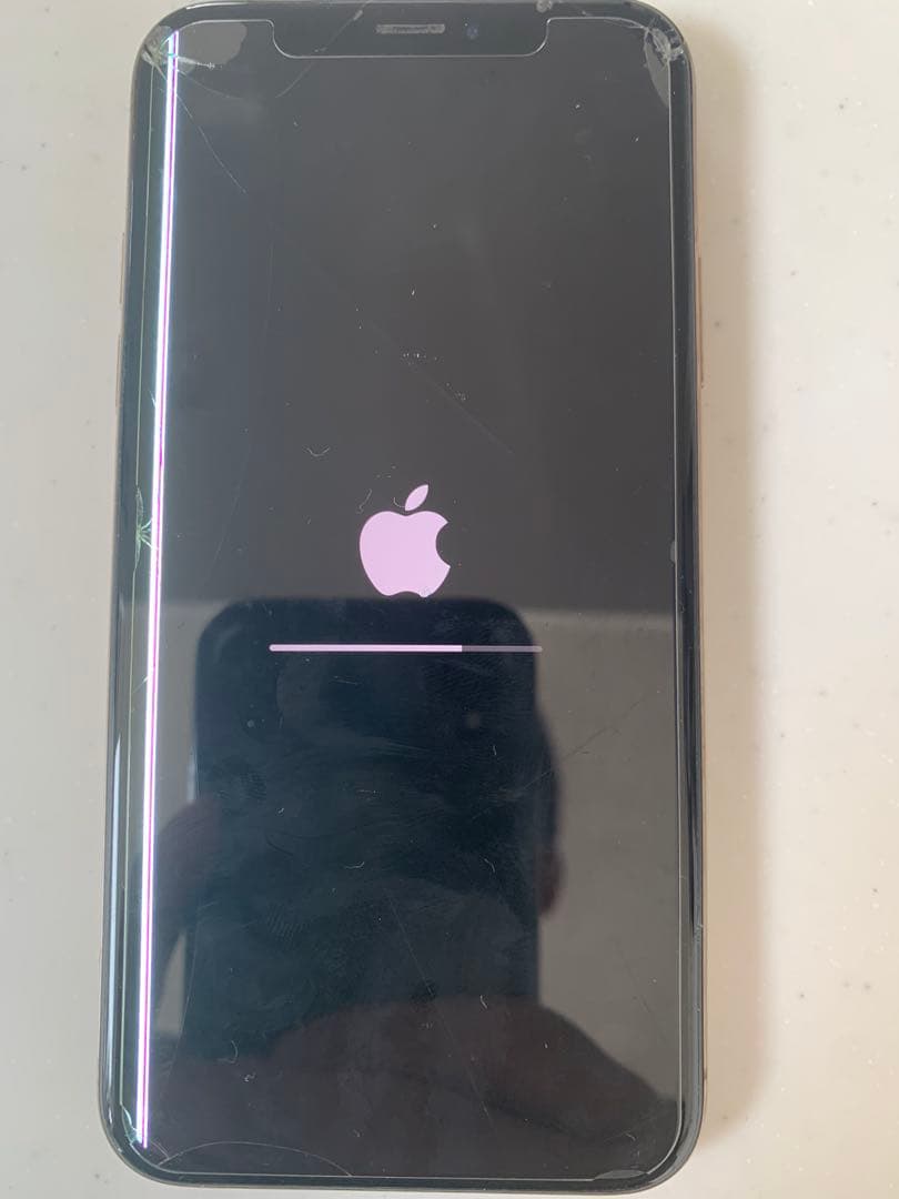 【ジャンク品】Apple iPhone Xsピンクゴールド 256G