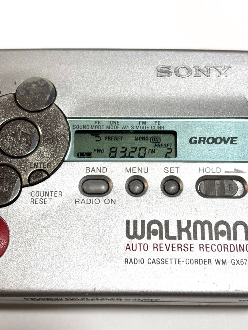 SONY カセットウォークマン WM-GX677 整備品