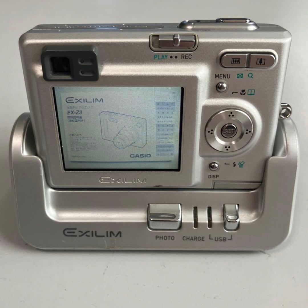 CASIO 液晶デジタルカメラ EXILIM EX-Z3 電池新品